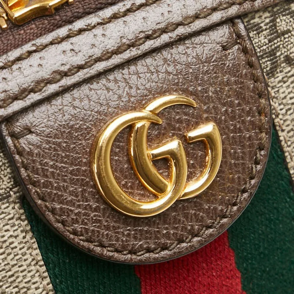 GUCCI Brown Leather Shoulder Bag - Picture 12 of 15